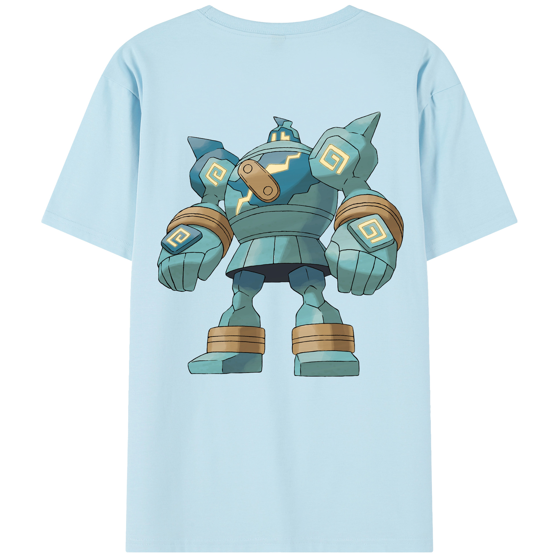 （画像用） ポケットモンスター Pokémon 綿100％半袖Tシャツ（背面プリント）